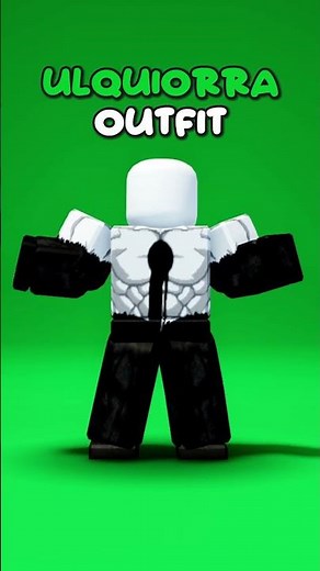 Ulquiorra Outfit #roblox