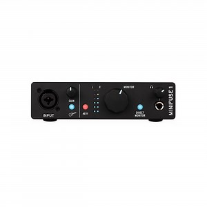 ARTURIA MINIFUSE 1 - BLACK - 1 IN 2 OUT USB AUDIO INTERFACE - 5 YEAR WARRANTY Rockshop