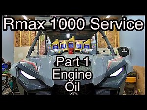 Yamaha Rmax 1000 Service Part 1: Engine Oil Change