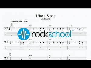 Like a Stone - Audioslave, Rockschool 2024 Bass Grade Debut