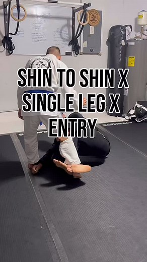 2.9K views | Cool way to upgrade a shin to shin entry into single leg...