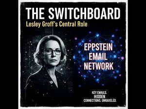 The Switchboard: Lesley Groff’s Central Role in the Epstein Email Network #epsteinfiles #deepdive