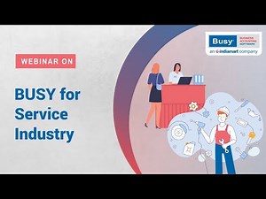 BUSY for Service Industry (Hindi) | BUSY