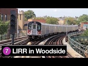 NYC: Subway and LIRR in Woodside, Queens