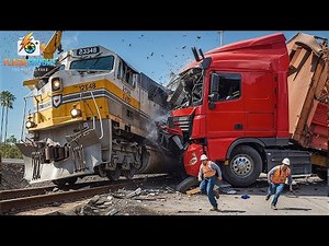Biggest Train Crashes & Shocking Mistakes | Extreme Collisions Caught on Camera #10