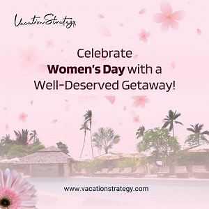 This Women's Day, take a break, unwind, and indulge in the luxury you deserve. Whether it's a solo retreat, a girls' getaway, or a relaxing escape with loved ones, let us make your experience unforgettable. #women #womensday #strongertogether | Vacation Strategy | Facebook