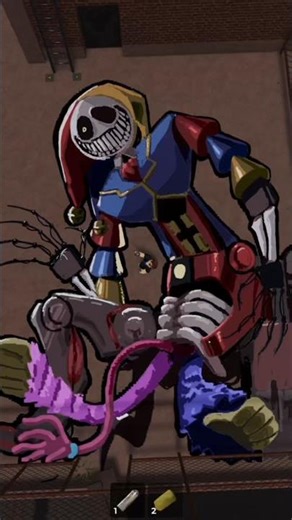 I drew The Prototype in Roblox.. I CAN'T Stop ✨ #roblox #art #shorts #poppyplaytime #drawing #fyp