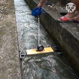 DIY floating hydro turbine Partner: Mr.Construction YT: https://www.youtube.com/channel/UCSQbexmT8yTF_9NWrj7swTQ | Gorgeous