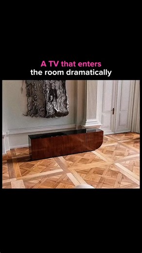 AI • Technology • Innovation on Instagram: "A 165-inch MicroLED TV rising out of your living room like it’s been waiting for its dramatic entrance. No wall mounting, no panels, just a giant screen unfolding itself into place in under a minute. Luxury tech always finds a way to say “money was absolutely not a problem here.” Follow @unreal_error for daily tech flexes and engineered madness. Media unknown (DM for credit-removal)."