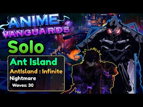 Easy solo tutorial for Ant Island boss Beru (new dungeon) | Anime Vanguards