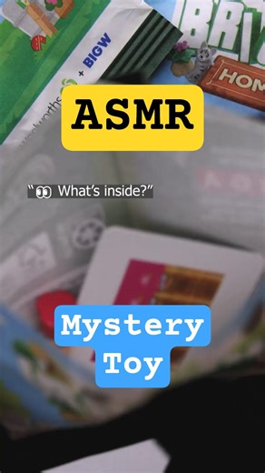 ASMR unboxing mystery toys Woolworths bricks collection #asmr #satisfying #woolworths