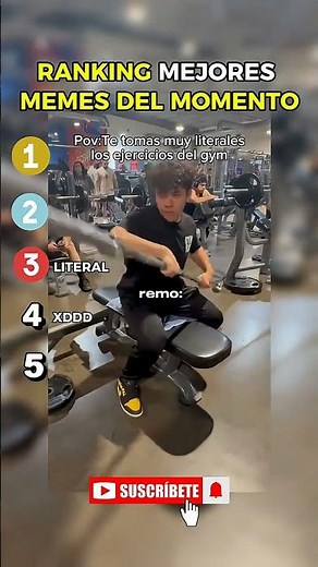 RANKING MEJORES MEMES #humor #memes #ranked #shorts