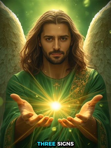 3 signs Archangel Raphael is healing you ↓ 1️⃣ You’re drawn to green everywhere. 2️⃣ You feel warmth in your chest or hands. 3️⃣ Healing solutions show up at perfect timing. Raphael means “God heals.” If this is happening to you, you’re not imagining it. Comment “RAPHAEL” if you feel his energy. #ArchangelRaphael #HealingAngel #AngelSigns #SpiritualTikTok #DivineHealing #AngelNumbers #GuardianAngels