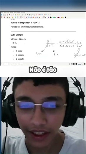 Como simplificar contas com fatorial FACILMENTE! #obmep #enem #matematica #professor #olimpiadas
