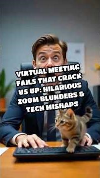 Virtual Meeting Fails That Crack Us Up Hilarious Zoom Blunders & Tech Mishaps
