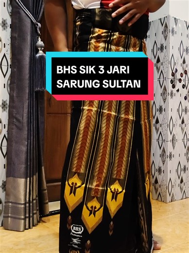 BHS Masterpiece SIK Gold, Hitam emas motif 3 jari, husus sultan sultan minat japri #bhs #sarungbhs #bhsmasterpiece #bhsjadulfullsutra #bhsroyal