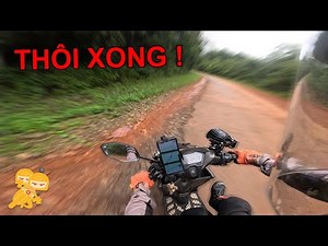 Wandering #3 - Determined to Go All 800km Maps and the Ending - Xe Om Vlog