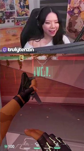 I got the TWICE buff 💃 #valorant #trulytenzin