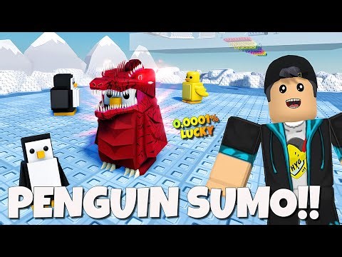 SO EXCITING!! Sumo Penguin But Crowded & Rarest 0.1% Gacha Skin 🐧🔥🐧 | Knockout Indonesia
