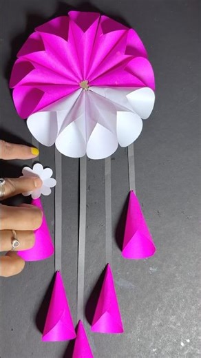 Colour Paper Craft #easycraft #wallhanging #diy