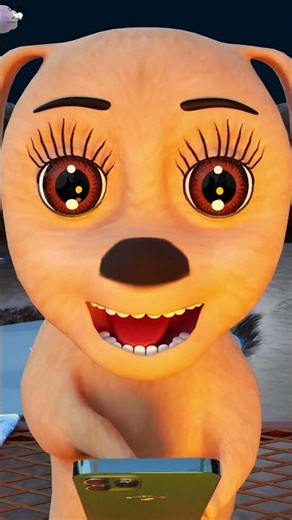 AANKHO ME SABUN | 3D ANIMATED CARTOON | BLENDER ANIMATION #blender3d #puppy #god #whatsapp #vfx