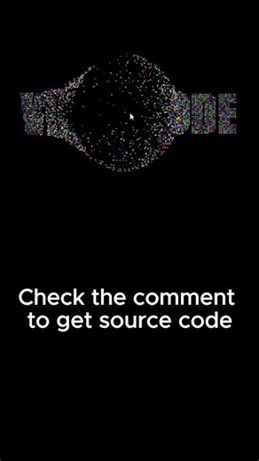 Interactive Liquid Text Animation using HTML5 Canvas & JavaScript 🌊#creativecoding #satisfyingvideo