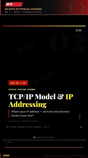 DAY 2 — TCP/IP MODEL & IP ADDRESSING #vmsoit