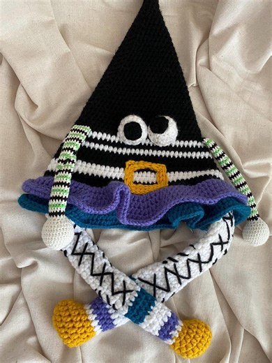 Halloween Monster Knit Hat Pattern: Spooky Costume (PDF) - Etsy