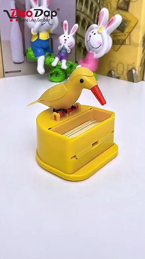 6.5K views · 58 reactions | 1180 PORTABLE AUTOMATIC BIRD TOOTHPICK STORAGE BOX SKU 1180_bird_toothpick_dispenser Rs. 78.00 #PortableBirdToothpickBox #AutomaticToothpickStorage #BirdToothpickHolder #PortableStorageBox #ConvenientToothpickHolder #AutomaticBirdToothpickBox #PortableToothpickStorage #BirdToothpickContainer #AutomaticStorageBox #PortableBirdToothpickContainer #DeoDap | DeoDap | Facebook