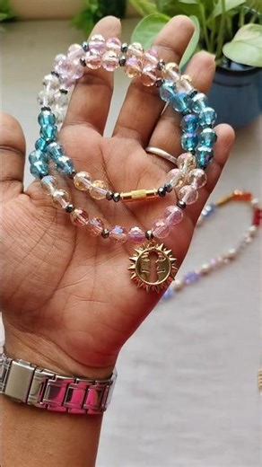 Premium Kids Necklace Crystal Beads Cute Jewelry#shorts