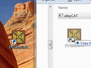 Dosbox , simple way to run any classic game in dosdox just drag and drop