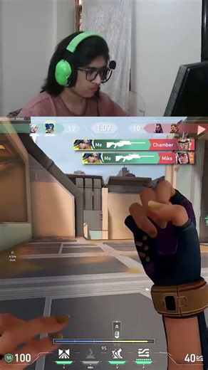 That flick on Reyna💀 - valorant neon live gameplay immortal shorts edits clips