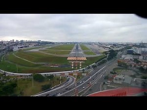 airbus pouso em sao paulo aeroporto de congonhas