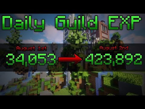 How To Level Up FAST In The New Hypixel Guild Update!