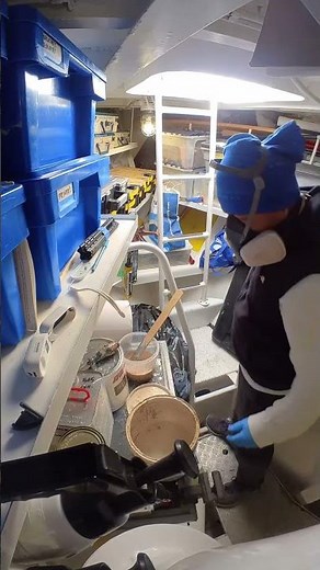 High of the High build primer. #awlgrip #highbuildprimer