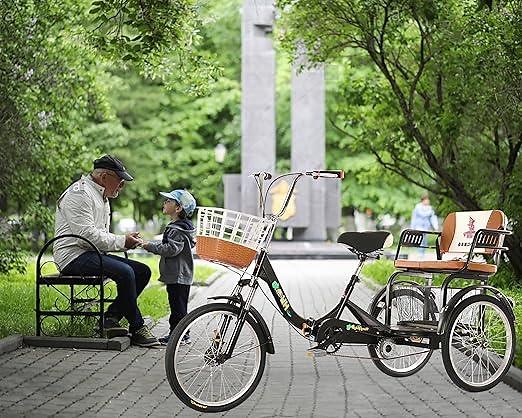 Adult tricycle riding guide