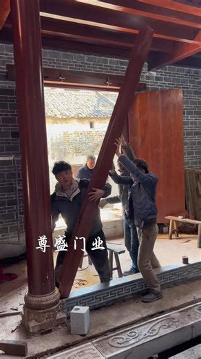 Ancestral Hall Screen Door | Thousand-Year Ritual Order & Mortise-and-Tenon Craft #ubdiy #woodendoor