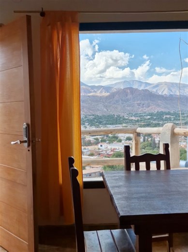 POV: estás en Tilcara y tenes esta vista 🤩 #tilcara #jujuy #hospedaje #argentina #turismo