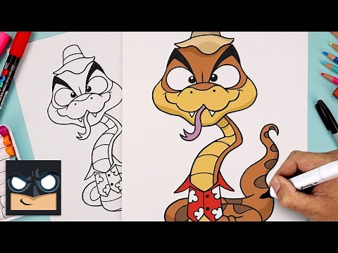 How To Draw Mr Snake | Bad Guys