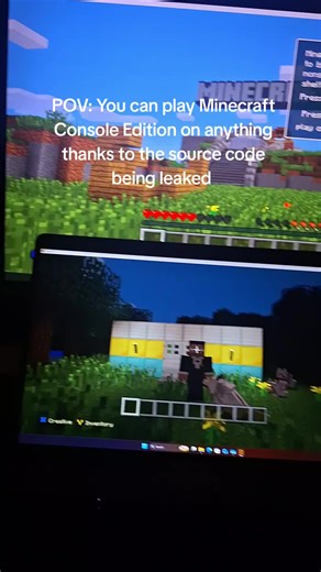 Minecraft Source Code got leaked #minecraftconsoleedition #winlator #sourcecode #minecraftsourcecode #SamsungA52