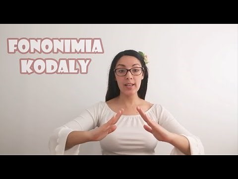 FONONIMIA METODO KODALY, MELODIA SIMPLE