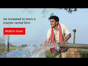 Wealth Sets You Free | He invested to start a tractor rental firm