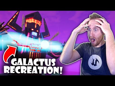 This Recreation of Galactus Event is AMAZING!!!
