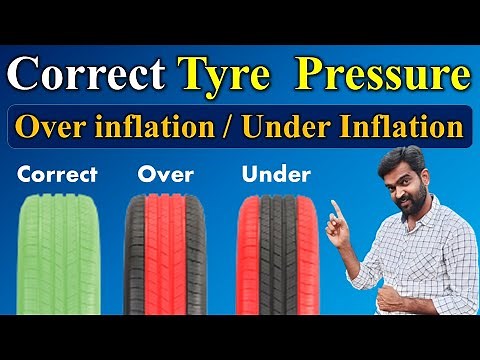 What is Correct Tyre Pressure | Tyre Over & Under pressure | Tyre Over Inflation & Under Inflation