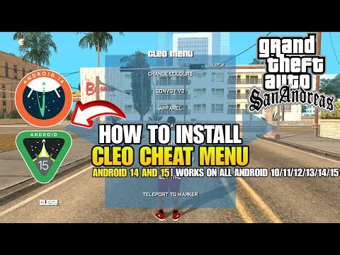 Android 15 GTA San Andreas Android | How to install Cleo In GTA SA on All Android 15 14 13 12 11 10