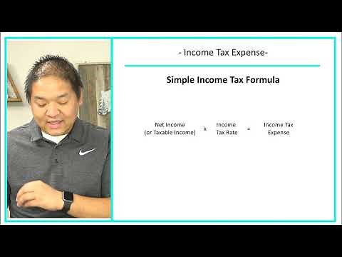 Financial Accounting - Lesson 4.10 - Income Tax Expense