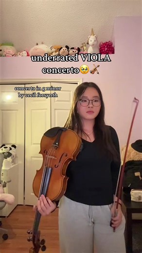 i need to work on those double stops. || #orchestra #viola #concerto #music #fyp