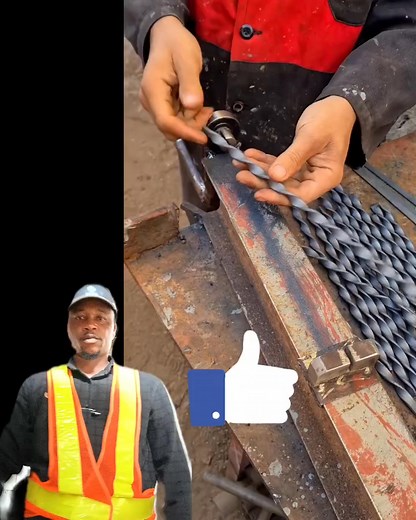 Iron bar twisting machine 💯 #construction #satisfying #engineering #Amazing Credit 📹 IG: @lahcen4bouall | Taiwo Okubanjo