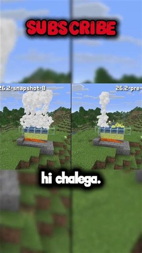 Mojang REMOVED This Feature?!| Minecraft Update Secrets🤯 #minecraft #gamingshorts #minecraftpe #mcpe