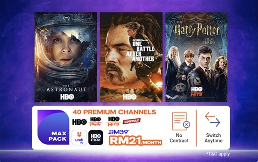 HBO channels now exclusive to Unifi TV, all customers can enjoy free access until 4 April - SoyaCincau